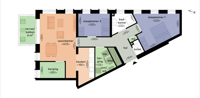 Appartement - Coulissen - Amersfoort