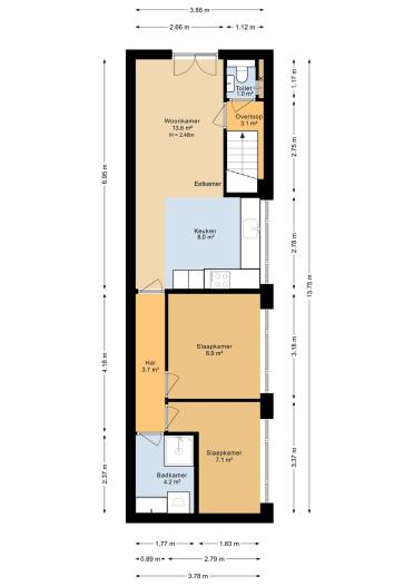 Appartement - Diepeweg - Hilversum