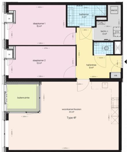 Kamer - Kraanspoor - Amsterdam