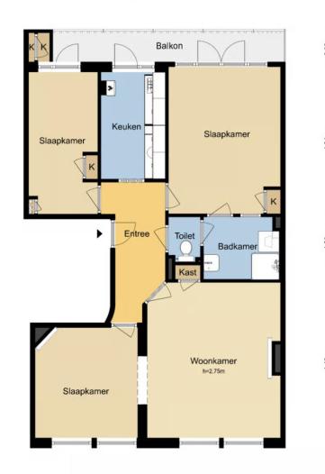 Appartement - Diezestraat - Amsterdam