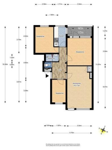 Kamer - Hoogstraat - Rotterdam