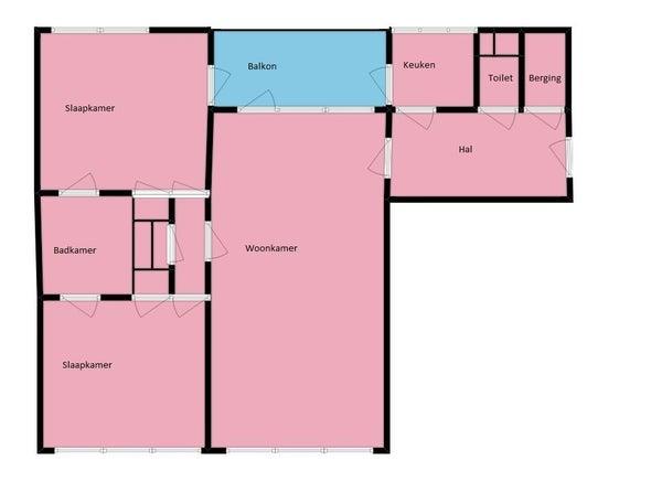 Appartement - Bachstraat - Leiden