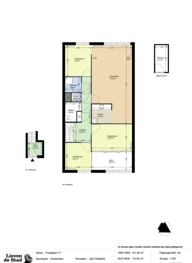 Appartement - Baron G.A. Tindalplein - Amsterdam