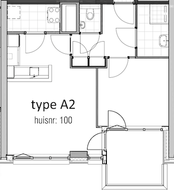 Appartement - ms. van Riemsdijkweg - Amsterdam