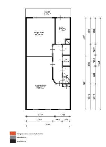 Appartement - Karel de Stouteplein - Rotterdam