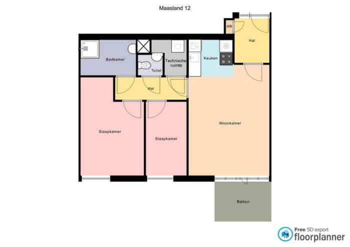 Appartement - Maasland - Huizen