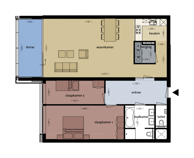 Appartement - Overhoeksparklaan - Amsterdam