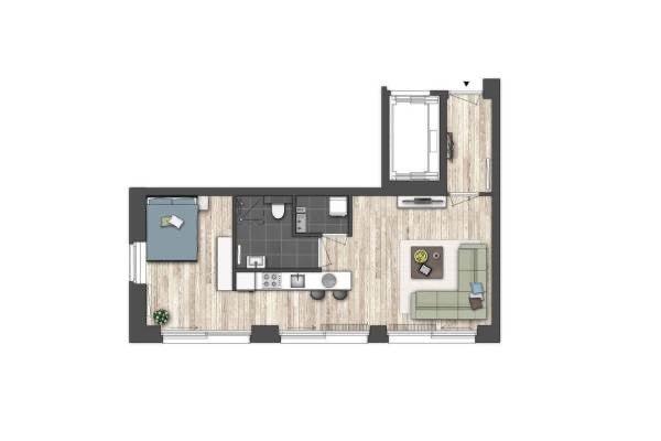 Appartement - De Kaai - Groningen