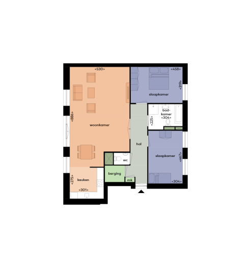 Appartement - Prof. Tulpplein - Amsterdam