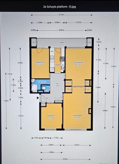 Kamer - 2e Schuytstraat - 's-Gravenhage