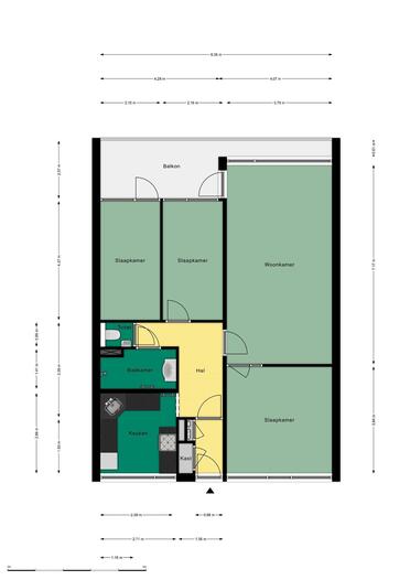 Appartement - Zuiderkruis - Veenendaal
