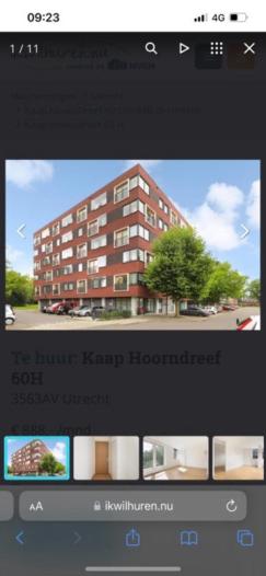 Appartement - Kaap Hoorndreef - Utrecht