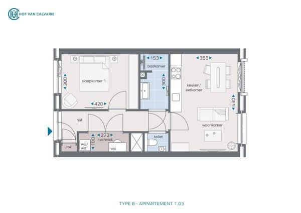 Appartement - Calvariestraat - Maastricht