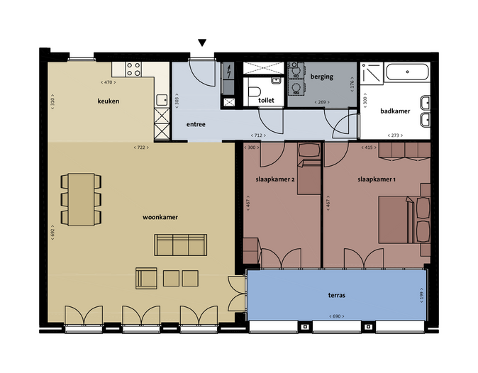 Appartement - Bert Haanstrakade - Amsterdam