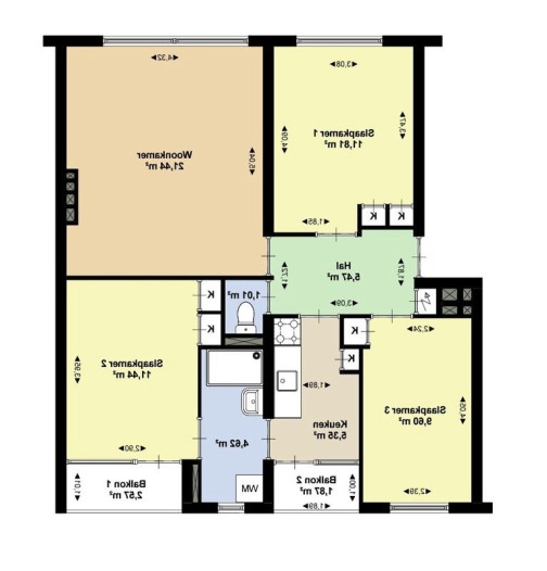 Appartement - Johan Jongkindstraat - Amsterdam