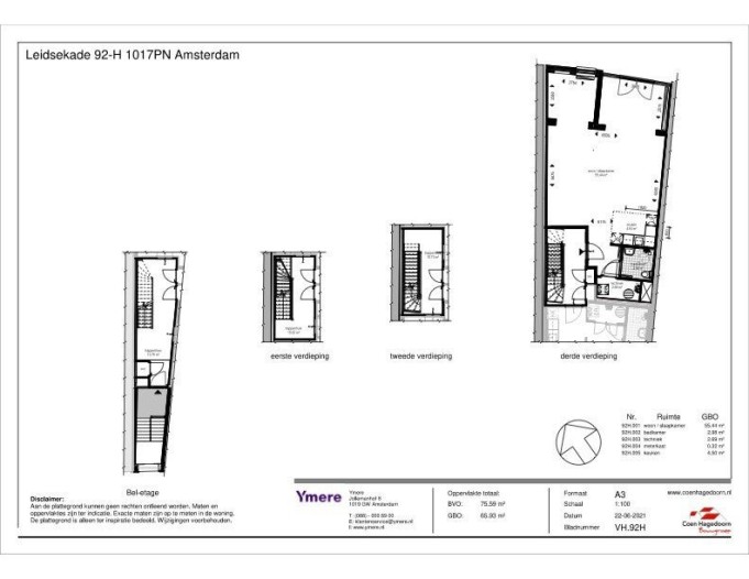 Appartement - Leidsekade - Amsterdam