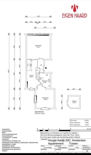 Appartement - Hoogte Kadijk - Amsterdam