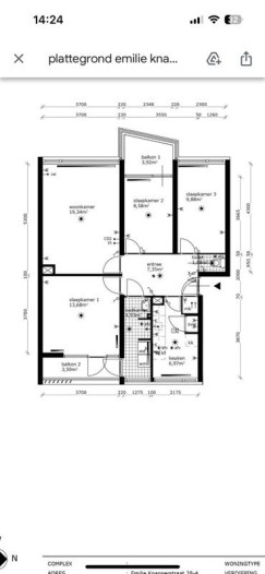 Appartement - Emilie Knappertstraat - Amsterdam