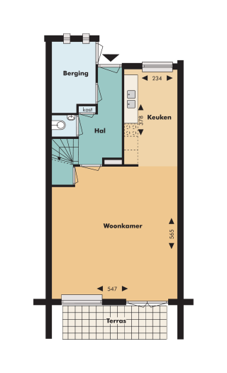 Appartement - Bastion - Amersfoort