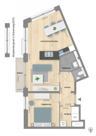 Appartement - 's-Gravenweg - Rotterdam