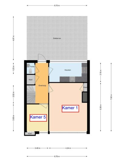 Kamer - Baliëndijk - Breda