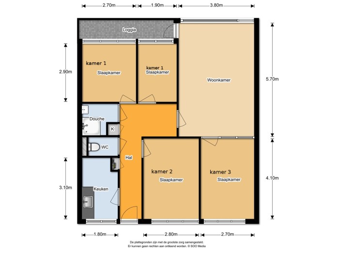 Kamer - Mennonietenweg - Wageningen