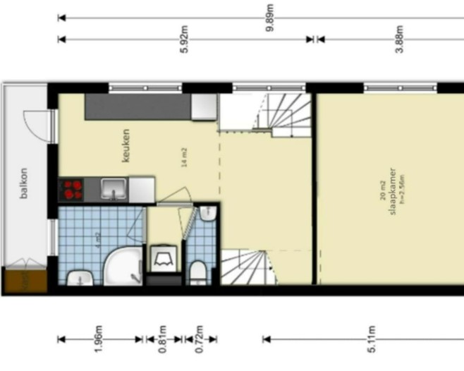 Appartement - Reitdiepstraat - Utrecht