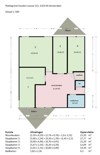 Kamer - Gouden Leeuw - Amsterdam