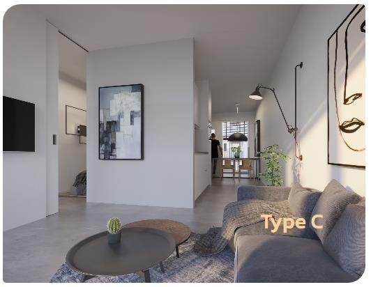 Appartement - Oostenburgermiddenstraat - Amsterdam
