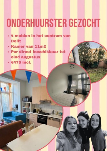 Kamer - Hugo de Grootstraat - Delft
