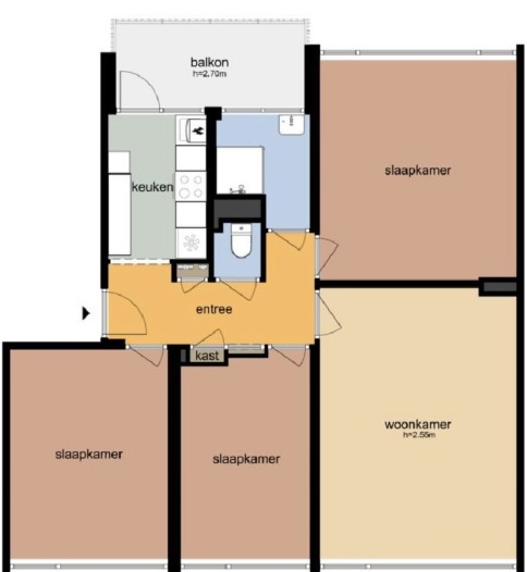 Appartement - Eisenhowerlaan - Utrecht