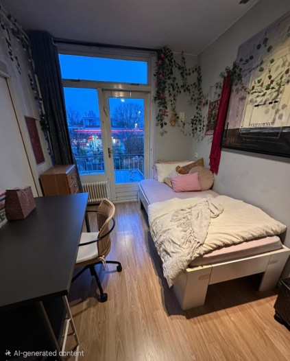 Kamer - Jacob van Akenstraat - Rotterdam