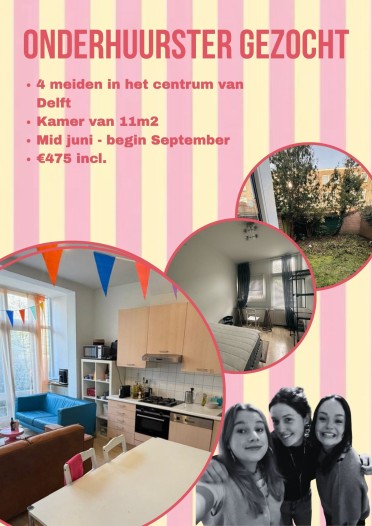 Kamer - Hugo de Grootstraat - Delft
