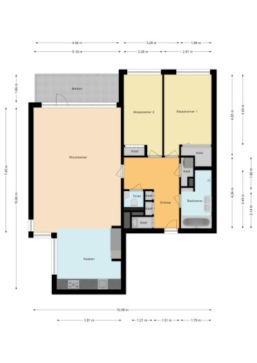 Appartement - Seranggracht - Amsterdam