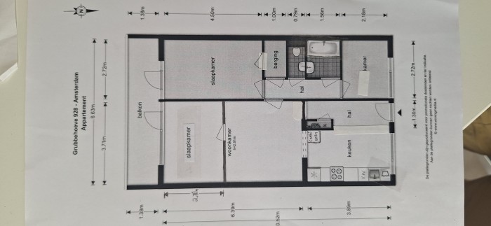 Appartement - Grubbehoeve - Amsterdam