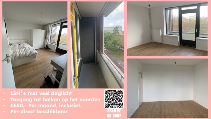 Kamer - Wilhelmina Druckerstraat - Amsterdam