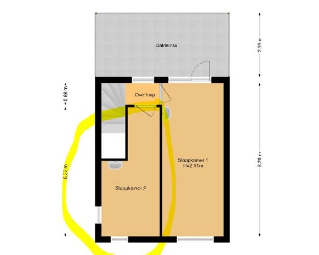 Kamer - 3e Kekerstraat - Amsterdam