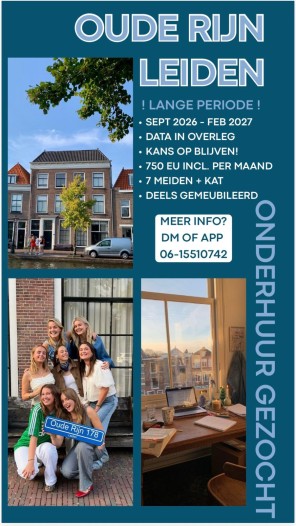 Kamer - Oude Rijn - Leiden
