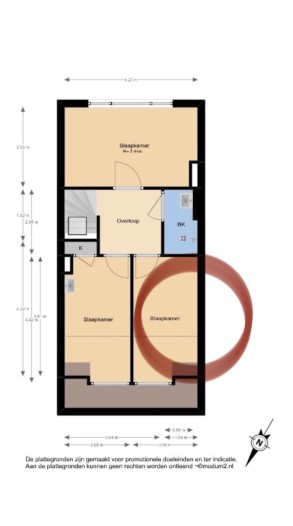 Kamer - Van der Heimstraat - Delft