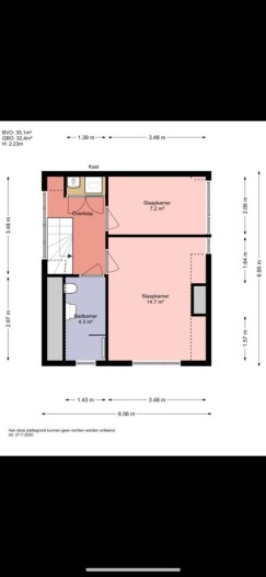 Kamer - Mathenesserweg - Rotterdam
